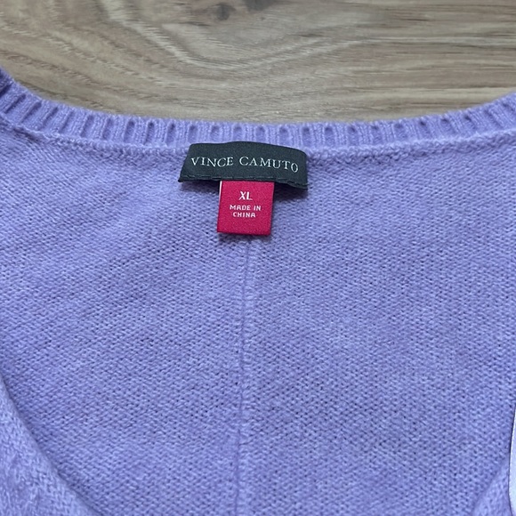Digital Lavender Vince Sweater - Picture 5 of 6